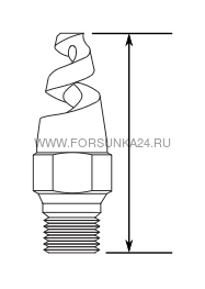 размеры форсунки TP серии 3761